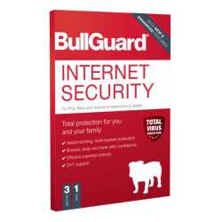 Bullguard Internet Security 2020 Retail, 3 User - 10 Pack, PC, Mac & Android, 1 Year