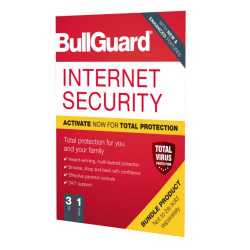 Bullguard Internet Security 2020 Soft Box, 3 User - Single, Windows Only, 1 Year
