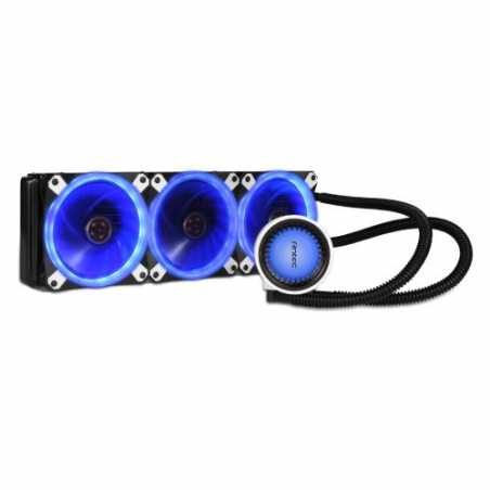 Antec Mercury 360 Liquid CPU Cooler, 360mm Radiator, 12cm PWM Fan - Temp Indicating LED Colours