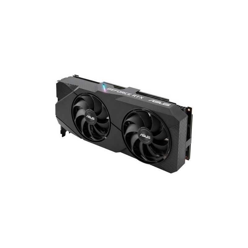 Asus DUAL RTX2060 SUPER EVO Advanced, 8GB DDR6, DVI, 2 HDMI, 2 DP, 1695MHz Clock, 0dB Tech