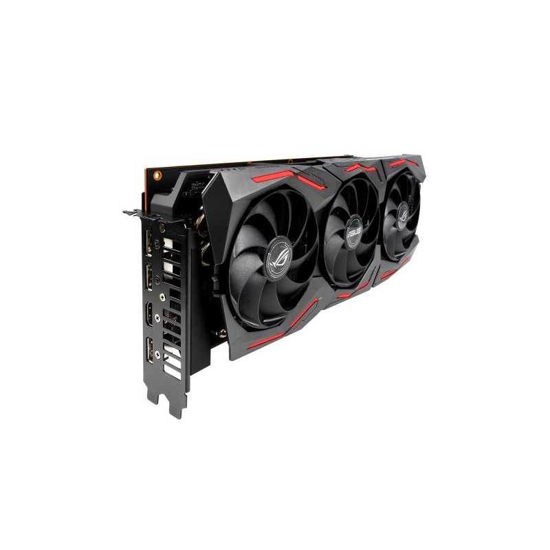 Asus ROG STRIX RX5700 XT OC, 8GB DDR6, PCIe4, HDMI, 3 DP, 2035MHz Clock, 0dB Tech, RGB Lighting, Overclocked