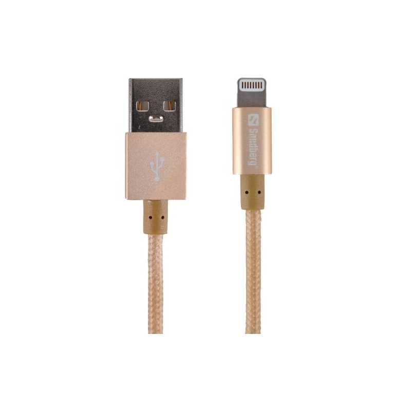 Sandberg Apple Approved Excellence Lightning Cable, Braided Cable