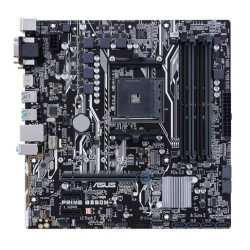 Asus PRIME B350M-A, AMD B350, AM4, Micro ATX, 4 DDR4, VGA, DVI, HDMI, LED Lighting
