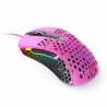 Xtrfy M4 Wired Optical Gaming Mouse, USB, 16000 DPI, Omron Switches, 6 Buttons, Adjustable RGB, Pink