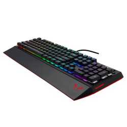 Riotoro Ghostwriter Prism RGB Mechanical Gaming Keyboard, Cherry MX Black Switches, 16.8 Million Colour LED