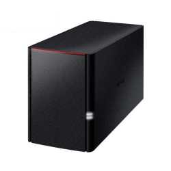 Buffalo 2TB LinkStation 220 NAS Drive, (2 x 1TB WD Red), RAID 0, 1, JBOD, GB LAN, NovaBACKUP, Built-in BitTorrent