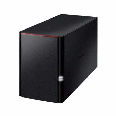 Buffalo 8TB LinkStation 220 NAS Drive, (2 x 4TB WD Red), RAID 0, 1, JBOD, GB LAN, NovaBACKUP, Built-in BitTorrent