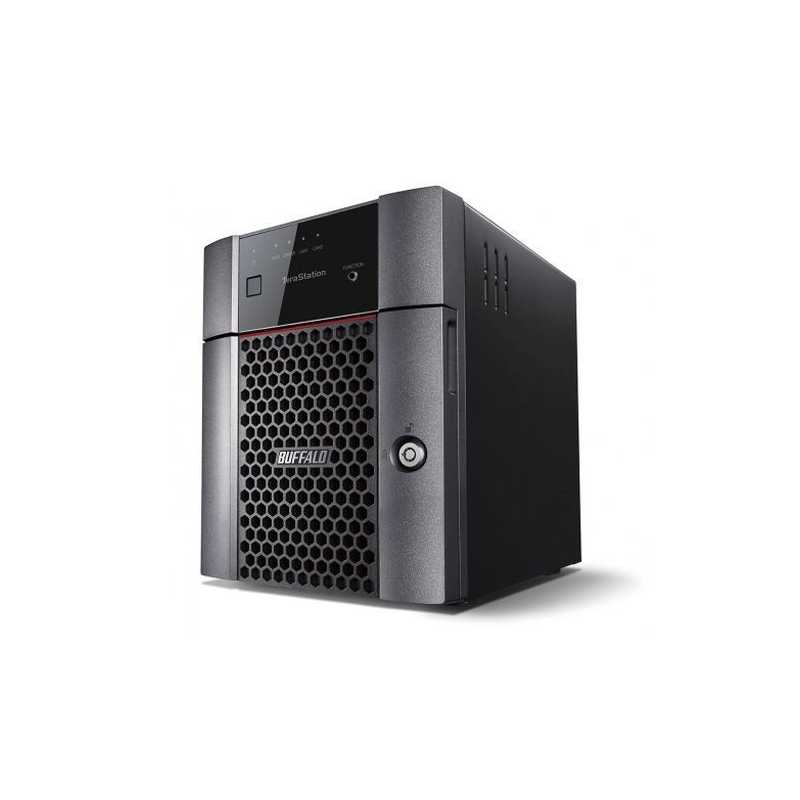 Buffalo 4TB TeraStation 3410DN Business Class NAS Drive, (4 x 1TB), RAID 0, 1, 5, 6, 10, JBOD, NovaBACKUP, Hot Swap