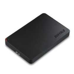 Buffalo 1TB MiniStation Portable External Hard Drive, 2.5", USB 3.0, Black