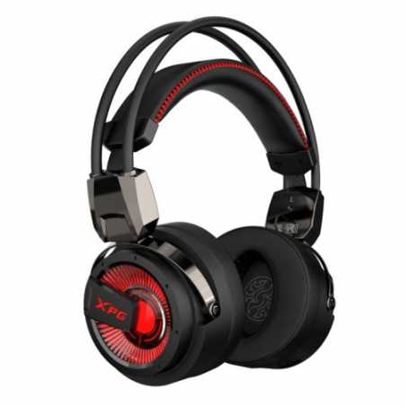 ADATA XPG PRECOG Dual Driver Pro-Gaming Headset, Hi-Res Audio, Ergonomic, Noise Cancelling Mic, Rotatable Cups