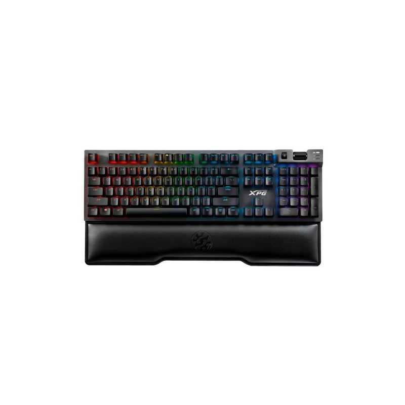 ADATA XPG Summoner Mechanical Gaming Keyboard, Cherry MX RGB, RGB Lighting Effects, Detachable Wrist Rest, 100% Anti-Ghosting 