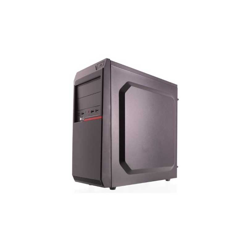 Riotoro CR100BE ATX Case, No PSU, 1 x USB 3.0, 2 x USB 2.0, Large Interior, Black