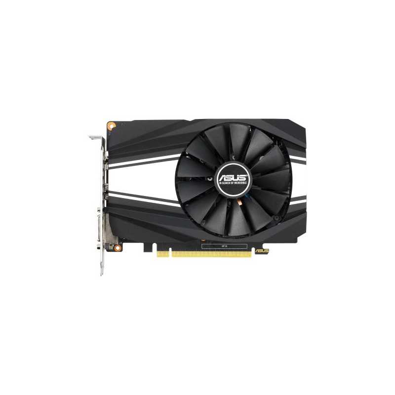 Asus Phoenix GTX1650 SUPER OC, 4GB DDR6, DVI, HDMI, DP, 1770MHz Clock, Overclocked, Compact Design