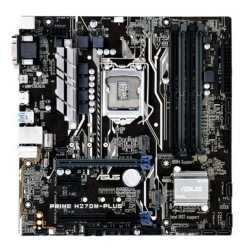 Asus PRIME H270M-PLUS, Intel H270, 1151, Micro ATX, DDR4, CrossFire, VGA, DVI, HDMI, RAID