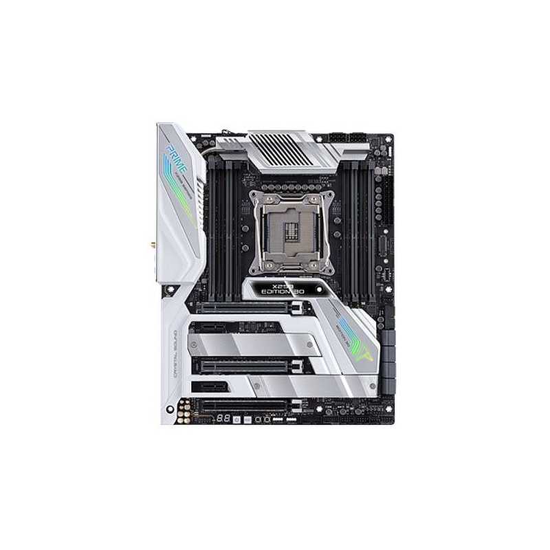 Asus PRIME X299 EDITION 30, Intel X299, 2066, ATX, 8 DDR4, SLI/XFire, Wi-Fi, 5GB LAN, RGB Lighting, M.2