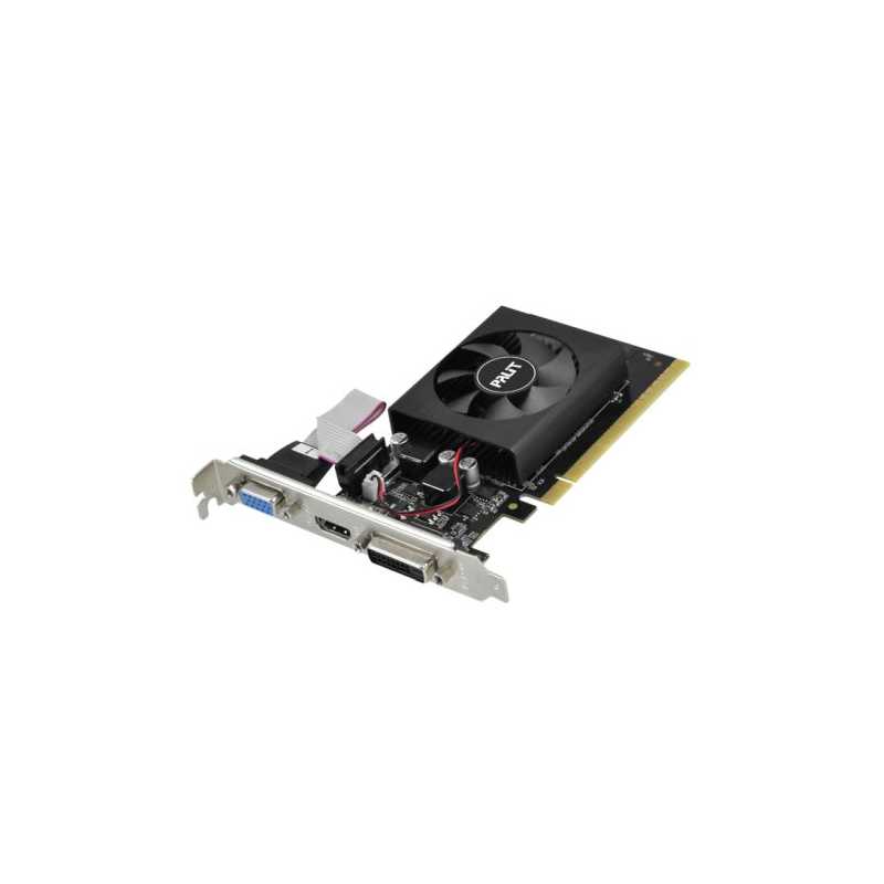 Palit GT710, 2GB DDR5, PCIe2, VGA, DVI, HDMI, 954MHz Clock, Low Profile (No Bracket)