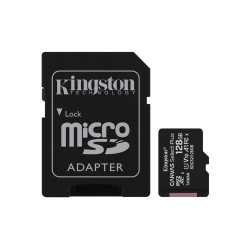 Kingston 128GB Canvas Select Plus Micro SDXC Card with SD Adapter, Class 10