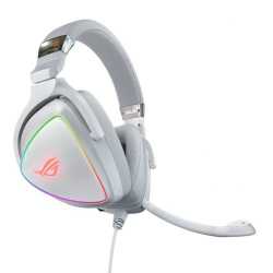 Asus ROG DELTA RGB Gaming Headset, USB-C (USB2 Adapter), Hi-Fi ESS Quad-DAC, Boom Mic, Aura Sync