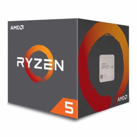 AMD Ryzen 5 1600 CPU with Wraith Cooler, AM4, 3.2GHz (3.6 Turbo), 6-Core, 65W, 19MB Cache, 14nm, No Graphics, Summit Ridge