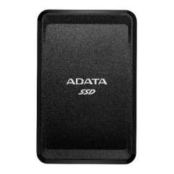 ADATA SC685 1TB External SSD, USB-C (USB-A Adapter), 3D NAND, Windows/Mac/Android Compatible, Black