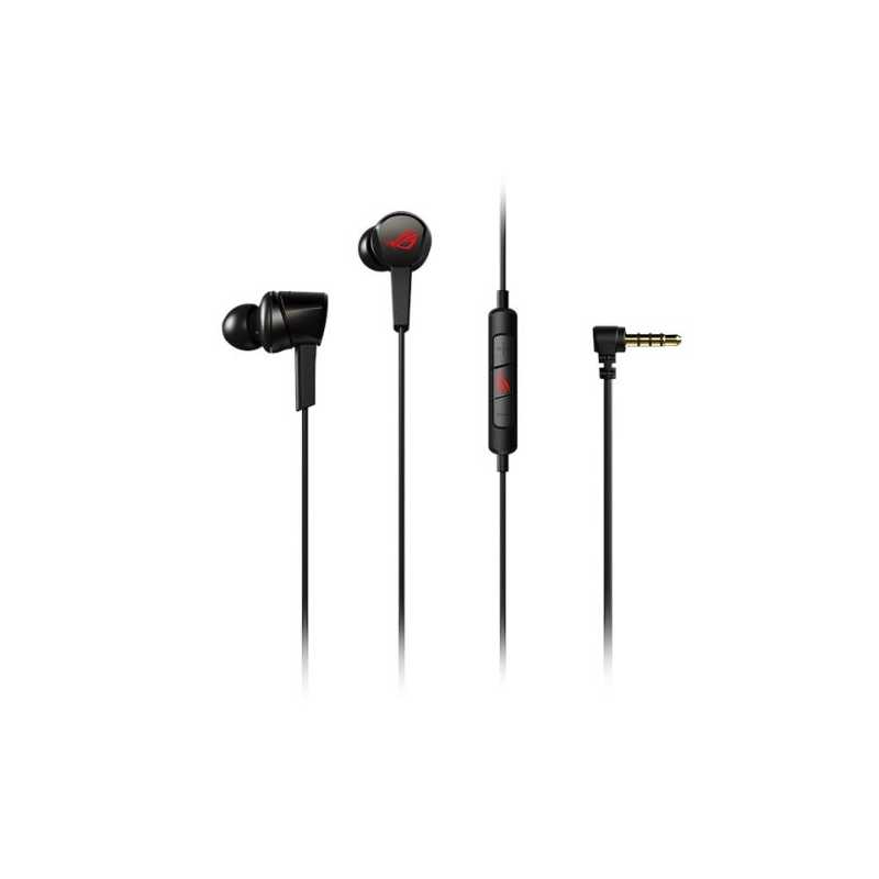 Asus ROG CETRA CORE Gaming In-Ear Earset, 3.5mm Jack, Inline Microphone, 10mm Drivers, Carry Case