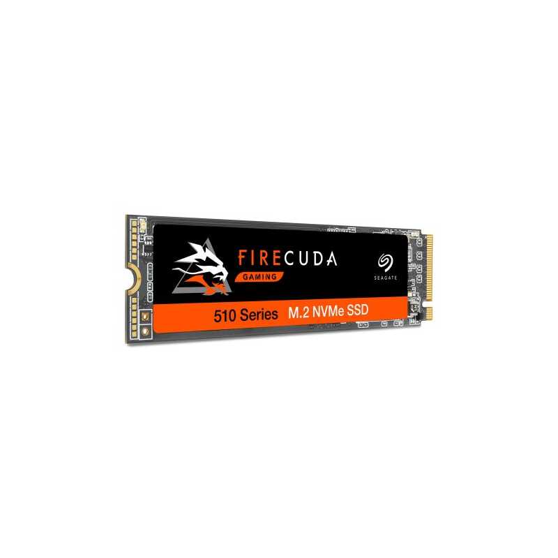 Seagate 500GB FireCuda 510 M.2 NVMe SSD, M.2 2280, PCIe, TLC 3D NAND, R/W 3450/2500 MB/s, 420K/600K IOPS