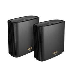 Asus (ZenWiFi AX XT8) 6600Mbps Wireless Tri-Band Cable Routers, 2 Pack, USB 3.1 Gen1, AiMesh Tech