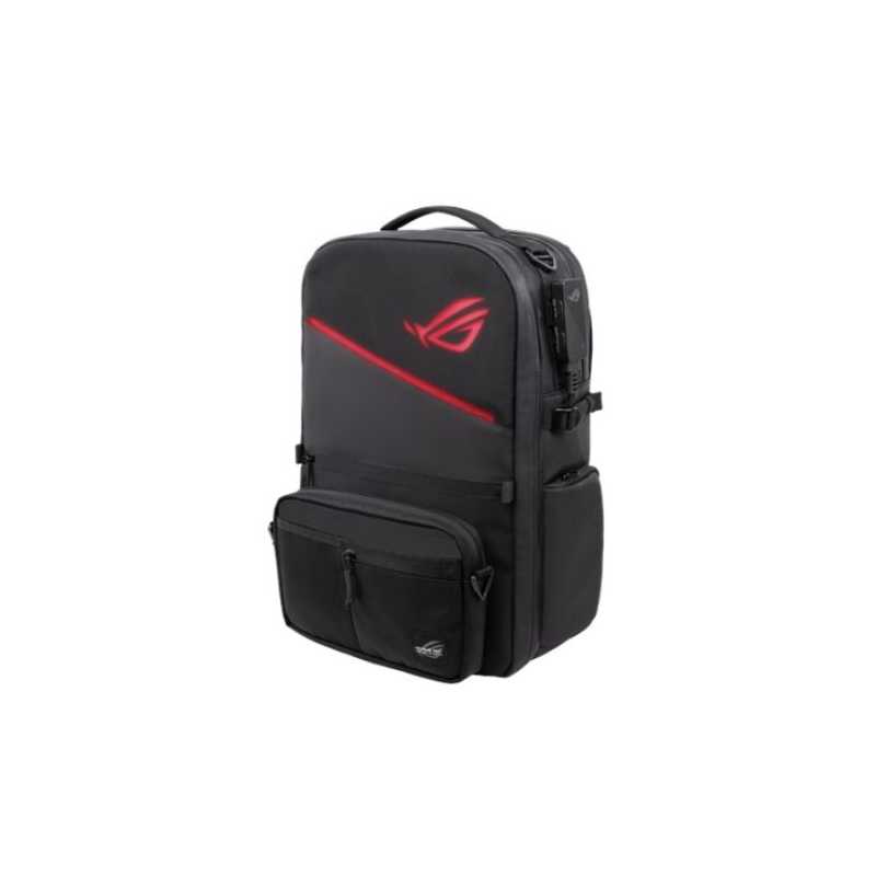 Asus ROG 17" Ranger BP3703 RGB Modular Gaming Backpack, Charge-Cable Passthrough, Anti-theft, Water Repellent, RFID-blocking Po