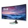 Asus 34" Designo Curve UWQHD Ultra-wide Curved Monitor (MX34VQ), 4ms, 21:9, 3440 x 1440 IPS, Qi Wireless Charger, Speakers