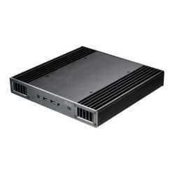 Akasa Plato X8 Low Profile NUC Case for 8th Gen Intel NUC Boards, 38.5mm High, Fanless, VESA Mountable