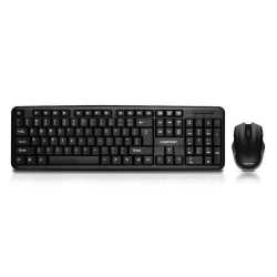 Spire Wireless Keyboard and Mouse Desktop Kit, USB, Windows shortcut Keys, 1600 DPI Mouse, Retail