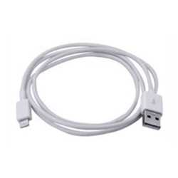 Spire Lightning Cable, Data/Charge, USB 2.0, White, Not Apple Certified