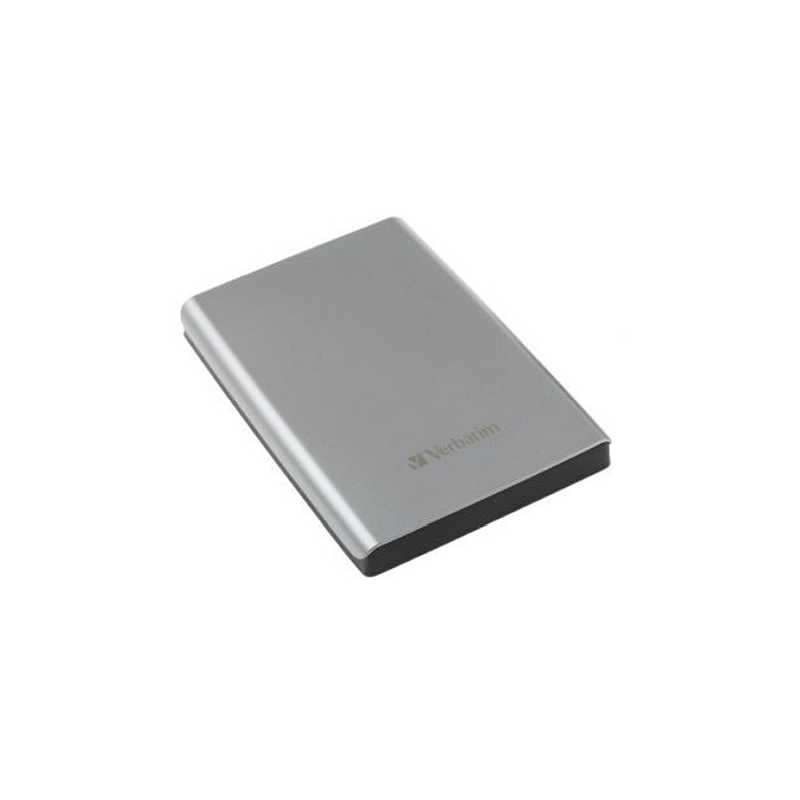 Verbatim 1TB Store &39n&39 Go External Hard Drive, 2.5", USB 3.0, Silver