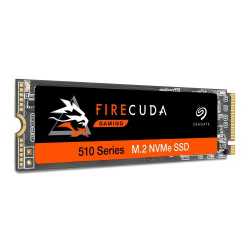 Seagate 1TB FireCuda 510 M.2 NVMe SSD, M.2 2280, PCIe, TLC 3D NAND, R/W 3450/3200 MB/s, 620K/600K IOPS
