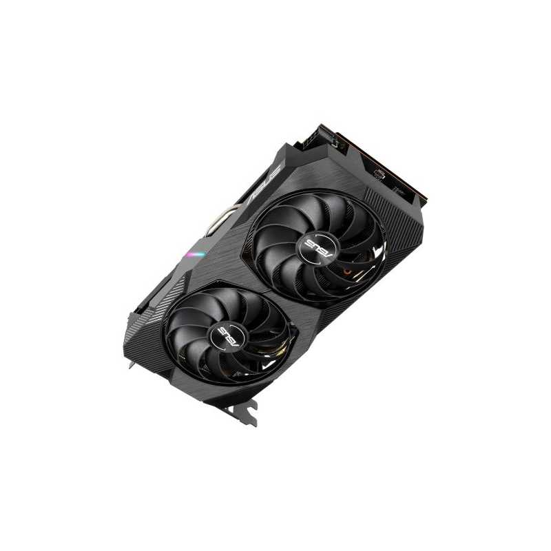 Asus DUAL RX5500 XT EVO OC, 4GB DDR6, PCIe4, HDMI, 3 DP, 1865MHz Clock, 0dB Tech, Overclocked