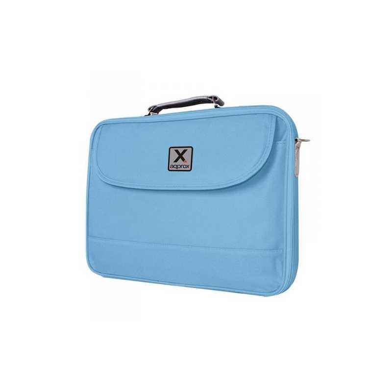 Approx (APPNB15LB) 15.6" Laptop Carry Case, Multiple Compartments, Padded, Blue, Retail
