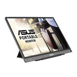 Asus 15.6" Portable IPS Monitor (ZenScreen MB16ACE), 1920 x 1080, USB-C, USB-powered, Auto-rotatable, Hybrid Signal, Smart Case