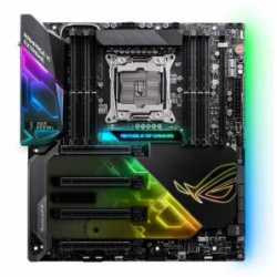 Asus ROG RAMPAGE VI EXTREME, Intel X299, 2066, EATX, 8 DDR4, SLI/XFire, Wi-Fi, 10GB LAN, RGB Lighting