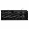 Xtrfy XG1-R LED Backlit Mechanical Gaming Keyboard, Red Cherry MX, Unlimited Anti-ghosting, 1000Hz, Black
