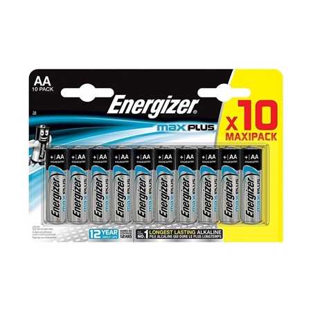Energizer MaxPlus Pack of 10 AA Batteries