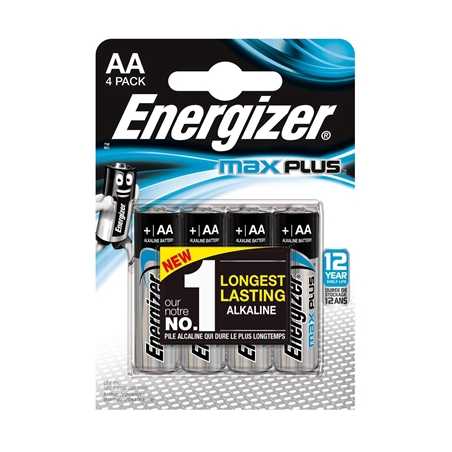 Energizer MaxPlus Pack of 4 AA Batteries