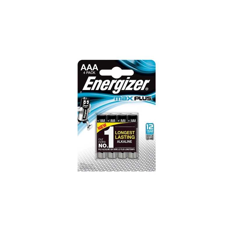 Energizer MaxPlus Pack of 4 AAA Batteries