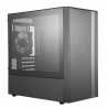 Cooler Master MasterBox NR400 Without ODD Micro Tower 2 x USB 3.0 Tempered Glass Window Panels Black Case