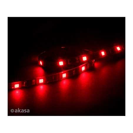 Akasa Vegas M 0.5m Magnetic Red LED Light Strip