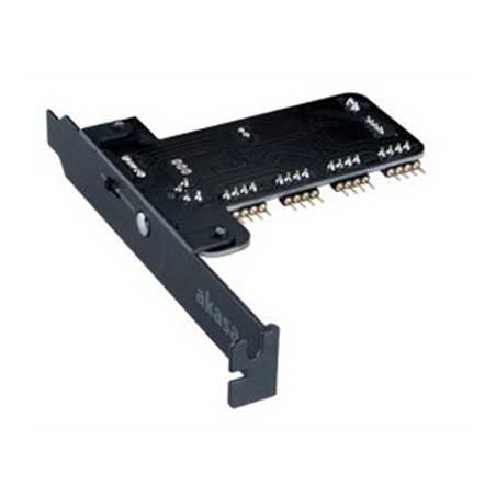 Akasa Vegas RGB LED PCI-E Control Card with Low Profile Bracket Incluced
