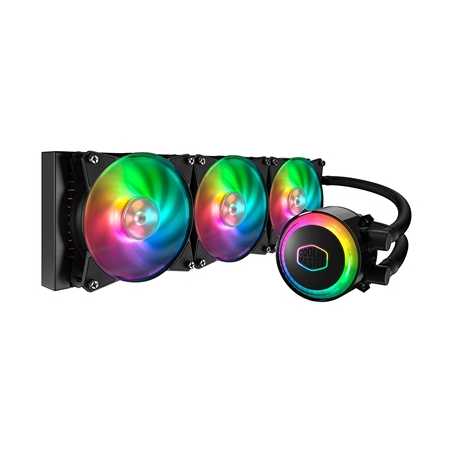 Cooler Master MasterLiquid ML360R RGB Universal Socket 360mm PWM 2000RPM ARGB LED AiO Liquid CPU Cooler with Wired ARGB Controll