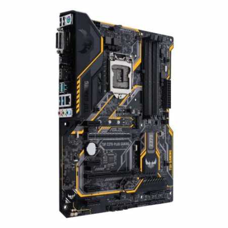 Asus TUF Z370-PLUS GAMING, Intel Z370, 1151, ATX, 4 DDR4, XFire, DVI, HDMI, RGB Lighting, 5 Year Warranty