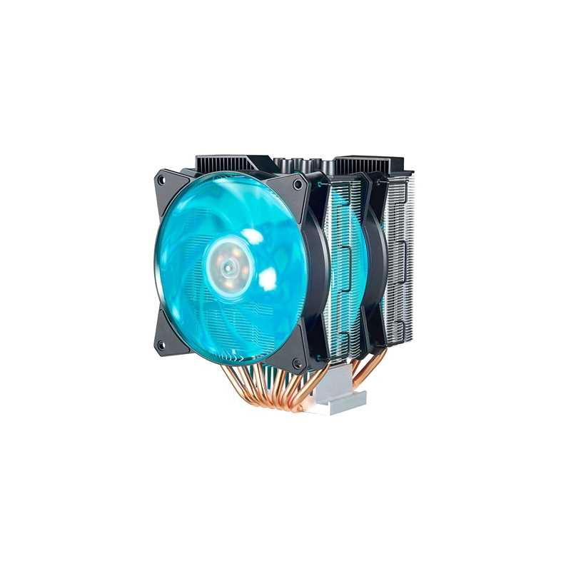 Cooler Master MasterAir MA620P Universal Socket 2 x 120mm PWM 1800RPM RGB LED Fan CPU Cooler with Wired RGB Controller