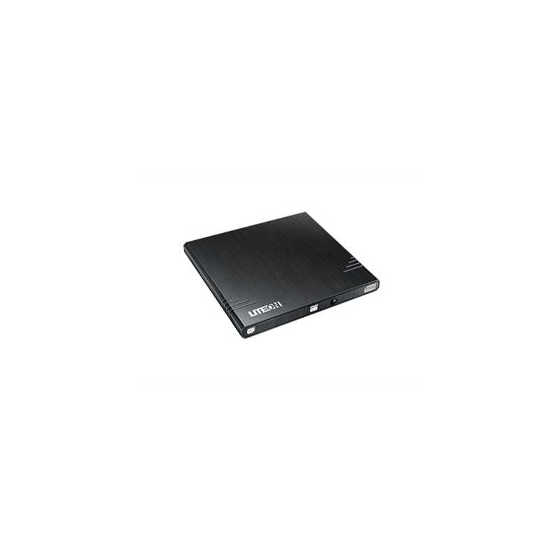 LiteOn eBAU108 Black Ultra Slender USB 2.0 External Optical Drive