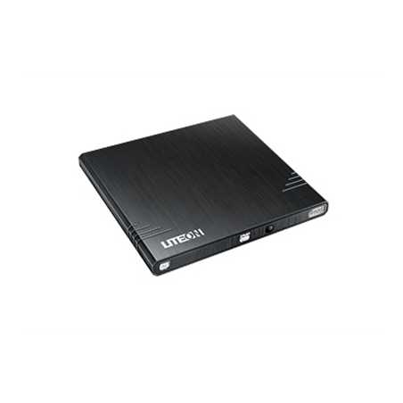 LiteOn eBAU108 Black Ultra Slender USB 2.0 External Optical Drive